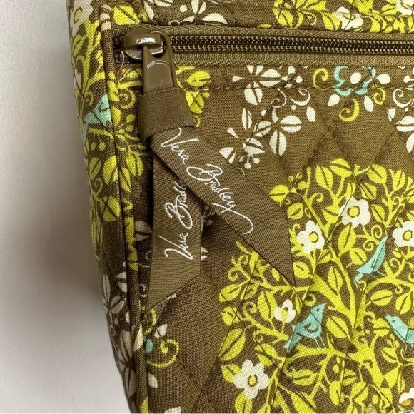 Vera Bradley Sittin in a Tree Knot Just a Clutch Retired 2010 Green Brown Purse - Picture 2 of 8